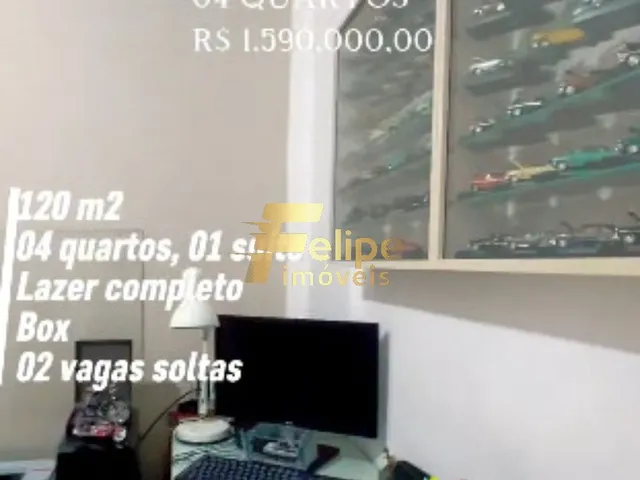Imagem 12: BELÍSSIMO APARTAMENTO DE 04 QUARTOS, SENDO 01 SUÍTE, SOL DA MANHÃ, LAZER COMPLETO, À