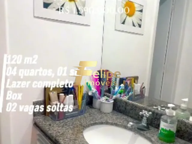 Imagem 10: BELÍSSIMO APARTAMENTO DE 04 QUARTOS, SENDO 01 SUÍTE, SOL DA MANHÃ, LAZER COMPLETO, À