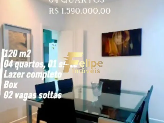 Imagem 8: BELÍSSIMO APARTAMENTO DE 04 QUARTOS, SENDO 01 SUÍTE, SOL DA MANHÃ, LAZER COMPLETO, À