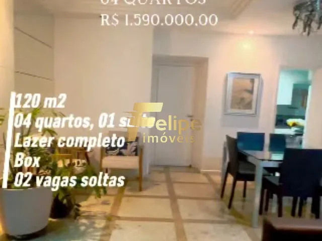 Imagem 13: BELÍSSIMO APARTAMENTO DE 04 QUARTOS, SENDO 01 SUÍTE, SOL DA MANHÃ, LAZER COMPLETO, À