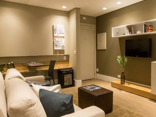 Imagem 7: Flat disponível para venda no Hotel Transamérica Berrini, com 34m², 1 dormitório e 1