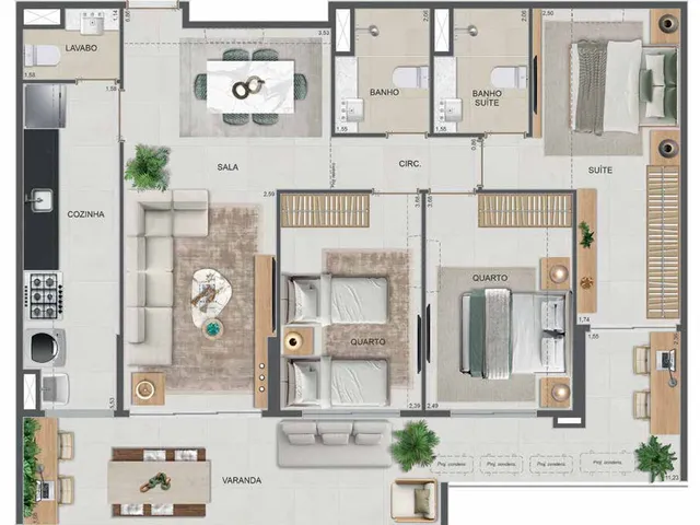 Imagem 6: SYMPHONY Casa com 2 dormitórios