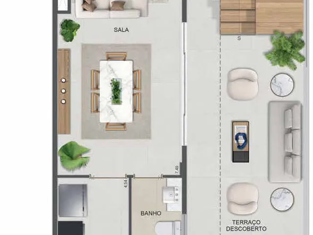 Imagem 5: SYMPHONY Casa com 2 dormitórios