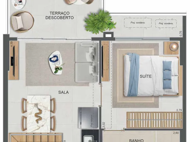 Imagem 6: SYMPHONY Apartamento com 3 dormitórios
