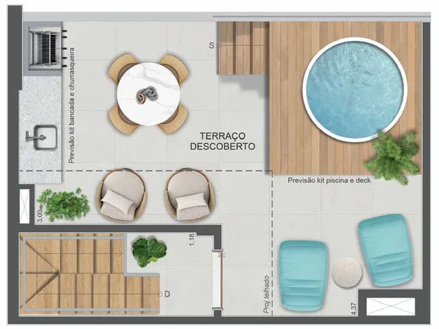 Imagem 5: SYMPHONY Casa com 3 dormitórios