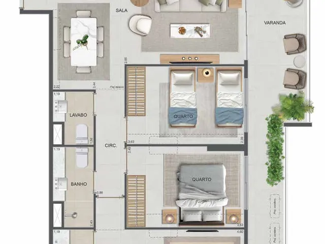 Imagem 9: SYMPHONY Casa com 3 dormitórios