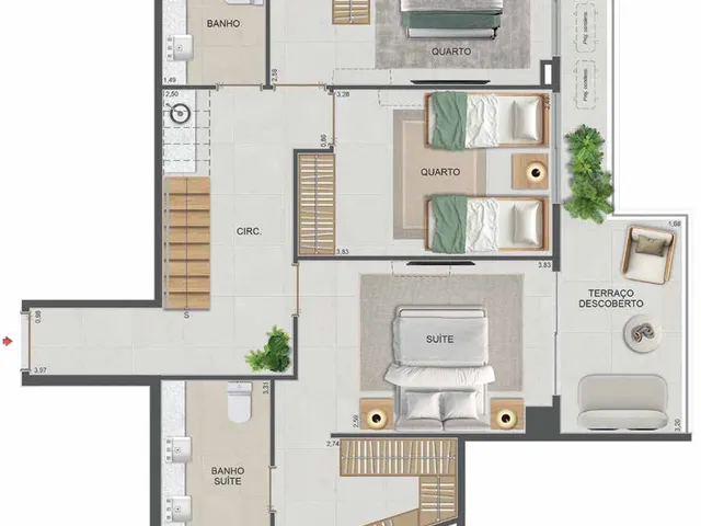 Imagem 13: SYMPHONY Casa com 3 dormitórios