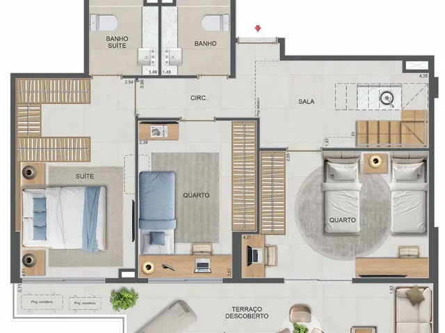 Imagem 6: SYMPHONY Casa com 3 dormitórios