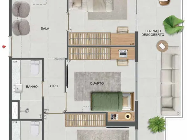 Imagem 2: SYMPHONY Casa com 3 dormitórios