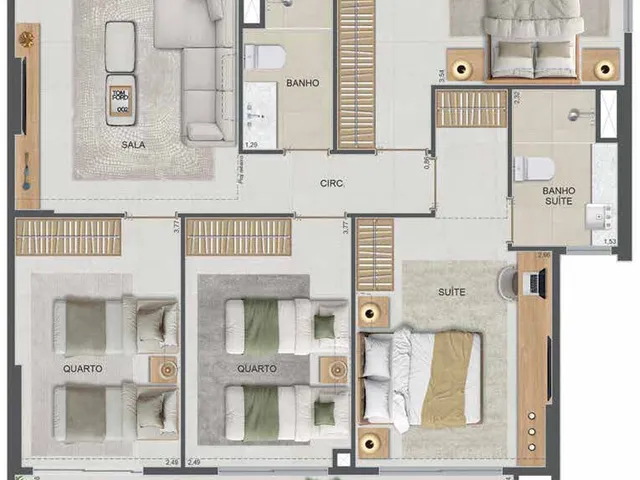 Imagem 10: SYMPHONY Casa com 3 dormitórios