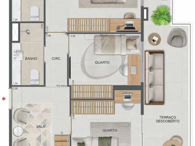 Imagem 9: SYMPHONY Casa com 3 dormitórios
