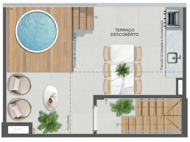 Imagem 10: SYMPHONY Apartamento com 3 dormitórios