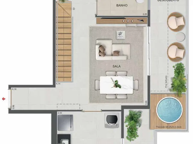 Imagem 4: SYMPHONY Apartamento com 3 dormitórios