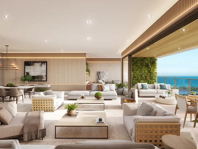Imagem 5: Onde a grandiosidade do mar encontra a exclusividade do green