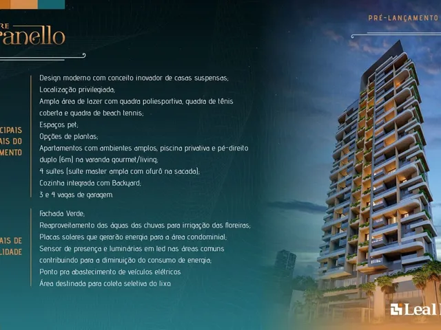 Imagem 11: Torre Maranello com quatro suítes - Dom Romualdo Romualdo - Entrega para 2028