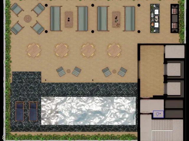Imagem 12: Studio Moderno com Rooftop, Piscina e Academia