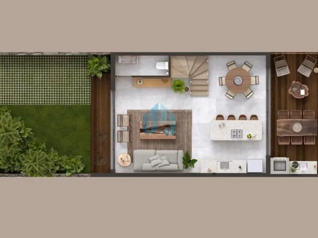 Imagem 7: Belas Casas a 80 m do Mar, Condomínio de Alto Padrão, Marés Design...