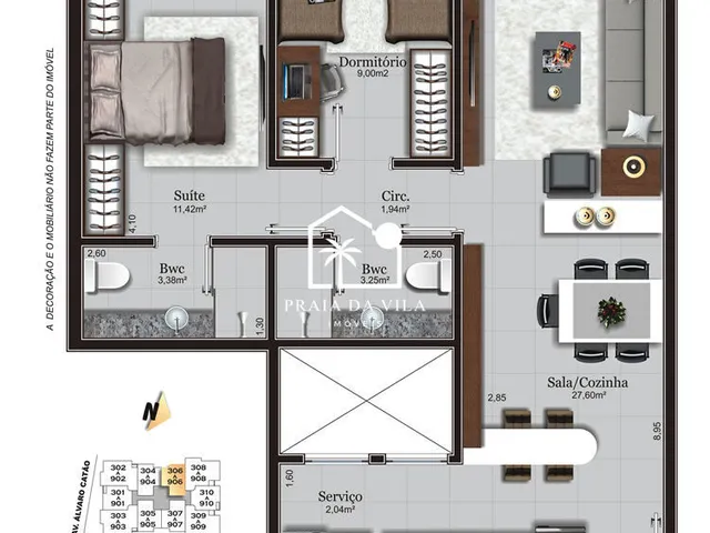 Imagem 9: Apartamento com 2 dormitórios