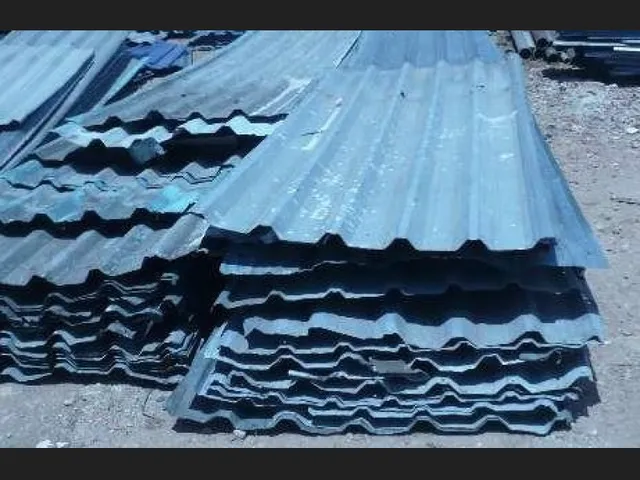 Imagem 3: Telhas Galvanizadas Usadas À Venda em Manaus