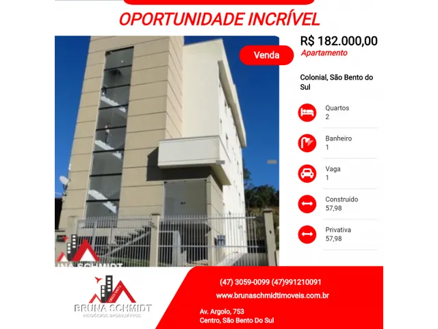 Imagem: Apartamento a Venda no Bº Colonial