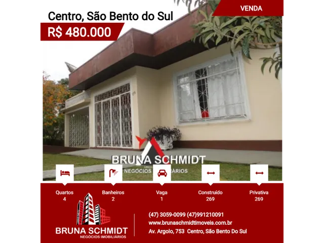 Imagem: Casa Residencial/ Comercial no Centro de