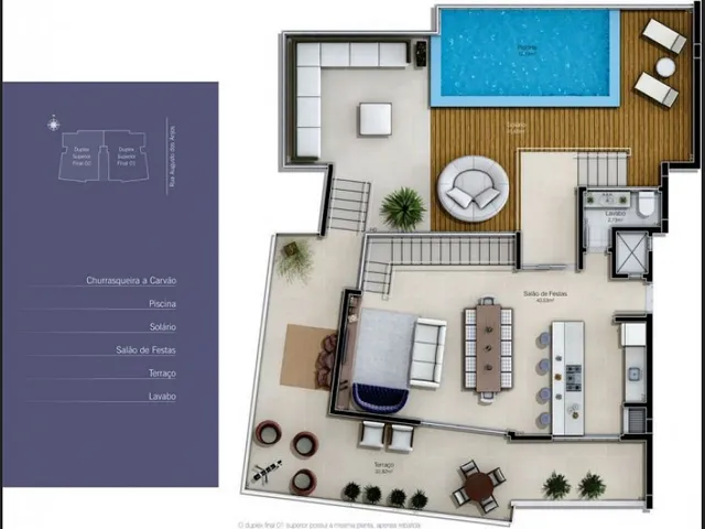 Imagem 8: Lorenzago Bairro Pio Corrêa Criciuma Apartamento a Venda