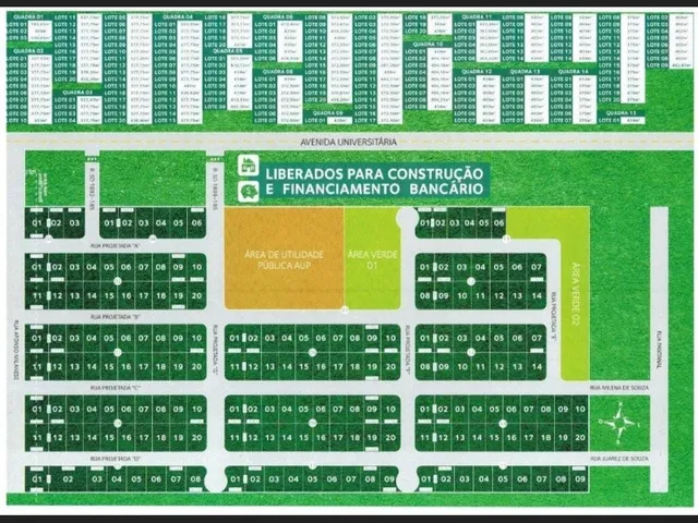 Imagem: Loteamento Vila Real Bairro santa Luzia