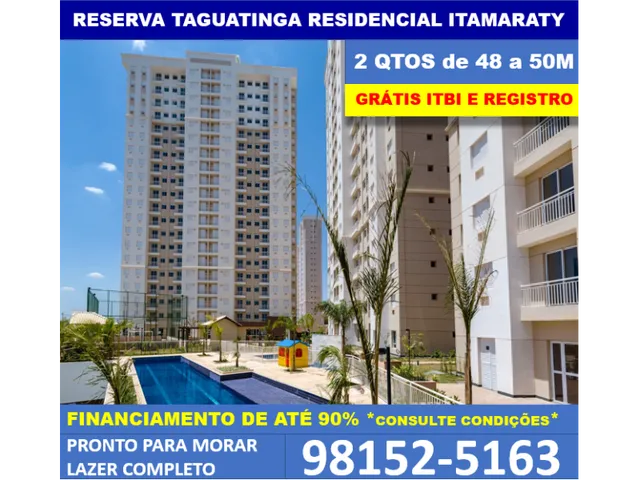 Imagem: Apartamentos de 2 Quartos em Taguatinga