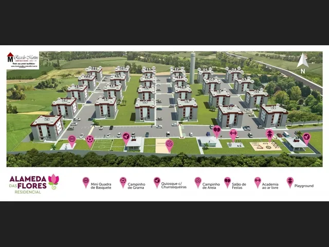 Imagem: Alameda das Flores Mina União Criciúma