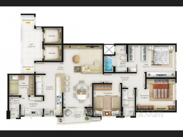 Imagem 11: Vezzano Apartamento a Venda Centro Criciúma