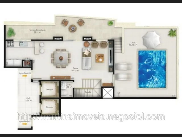 Imagem 6: Vezzano Apartamento a Venda Centro Criciúma