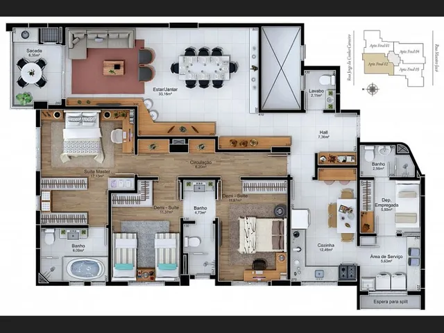 Imagem 12: Belfiore Michel Criciúma Apartamento a Venda