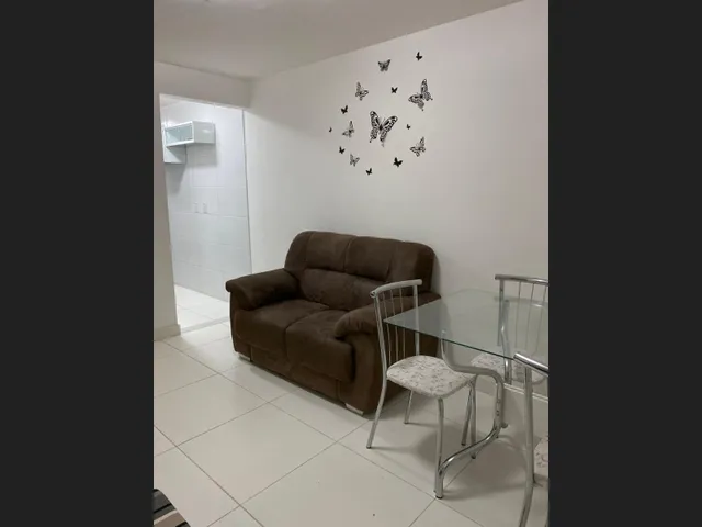 Imagem: O apartamento possui 2 Dormitórios, 1 Banheiro, Acomodam 4