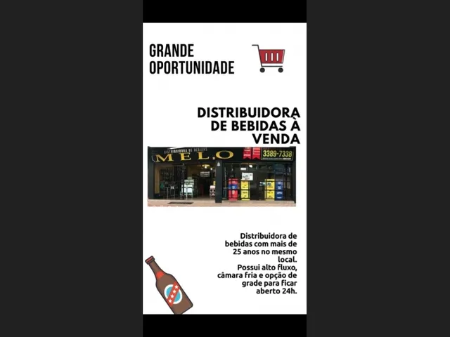 Imagem 1: Vendo e Passo Ponto de Distribuidora de Bebidas