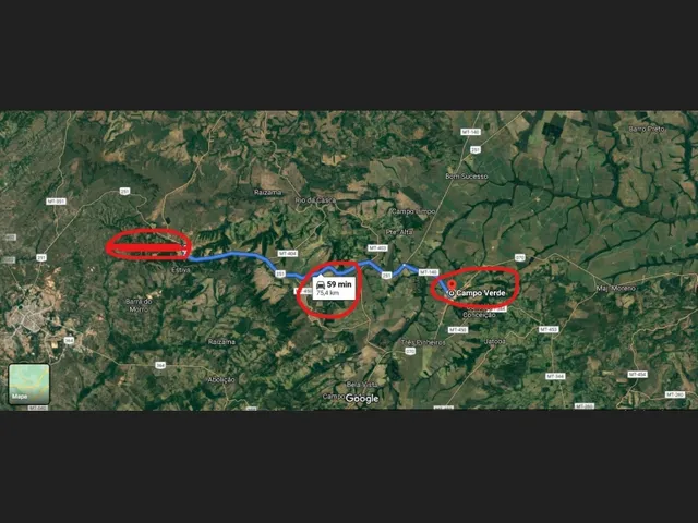 Imagem 7: Vendo!!! Um Terreno Medindo 2.276 M² Dentro da Cidade de Chapada dos Guimarães