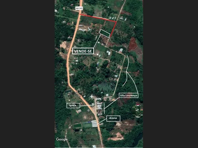 Imagem: O terreno possui 1.200m² de Área e está localizado em