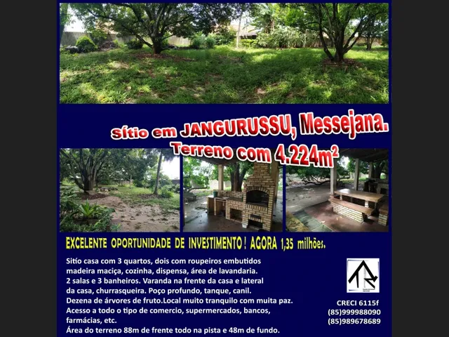 Imagem 1: Sítio em Jangurussu, Messejana