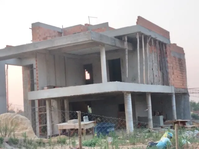 Imagem 4: Casa/ Chácara em Construção 4 Quartos, 4 Banheiros 2 Pavimentos + Cobertura