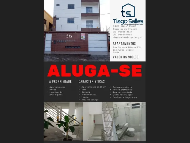 Imagem: Apartamento Novissímo para Locação