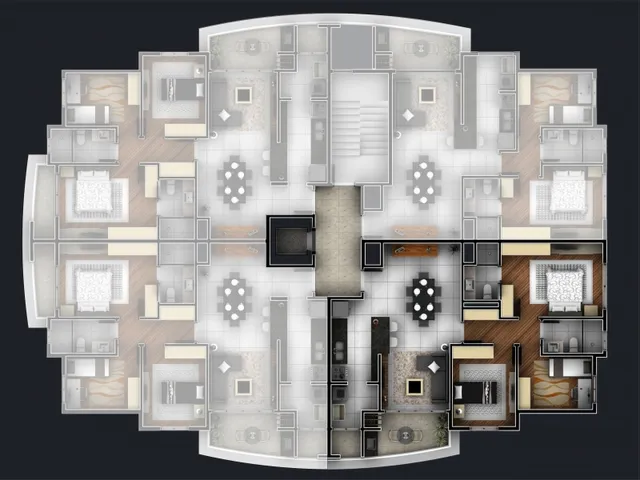 Imagem 11: Apartamento À Venda no Centro Irati-Pr com 3 Quartos (1 Suíte