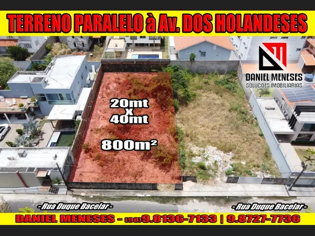Imagem: Vendo Terreno 20M X 40M 800M² Rua