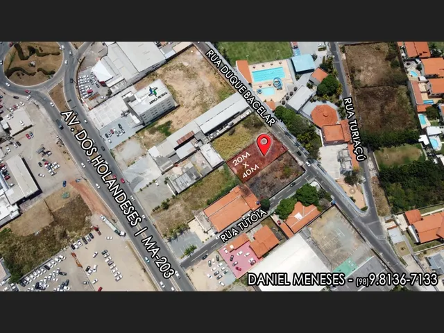 Imagem 1: Vendo Terreno | 20M X 40M | 800M² | Rua Duque Bacelar