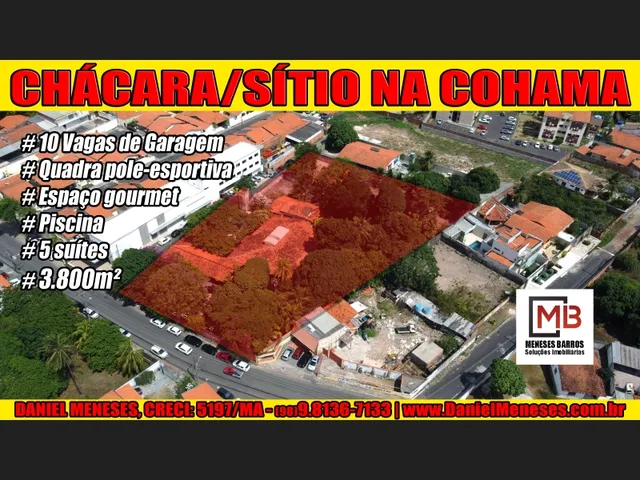 Imagem: Chácara/Sítio no Bairro da Cohama De