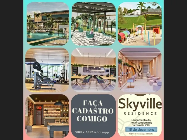 Imagem: Lançamento Skyville, Condomínio Fechado