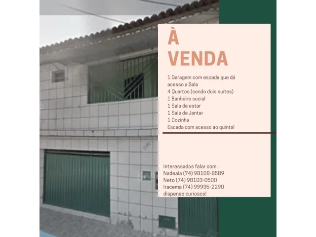Imagem 2: Casa em Campo Formoso Bairro São Francisco