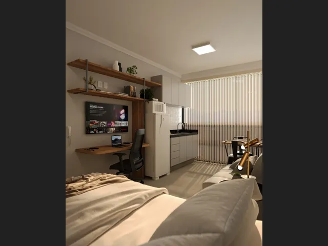 Imagem: Aluga-Se Studios Totalmente Mobiliados com