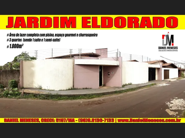 Imagem: Casa no Jardim Eldorado 3 Quartos 1.000M²