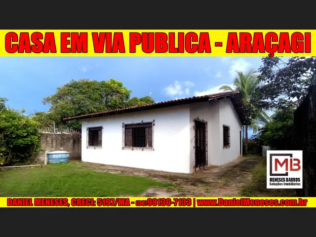Imagem: Casa em Via Publica no Araçagi 3 Quartos