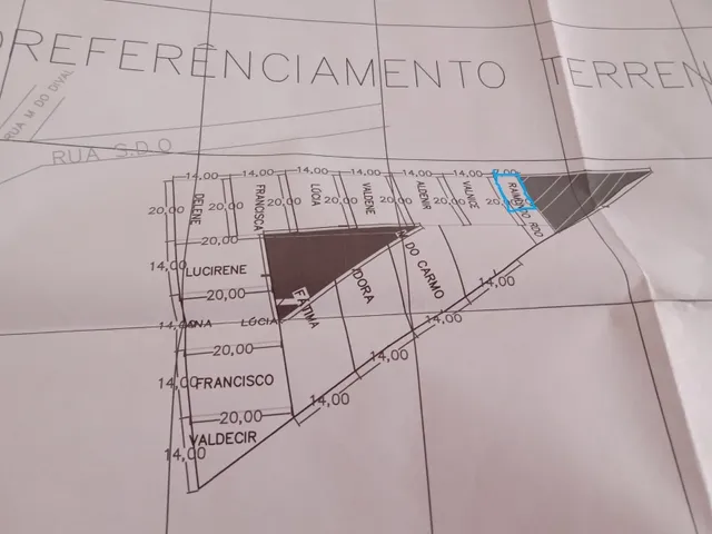 Imagem: Terreno de 7M X 20M (140M2