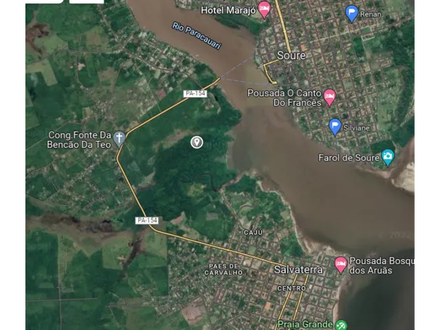 Imagem: Terreno Ao Lado da Estrada Pa-154 e Banhada